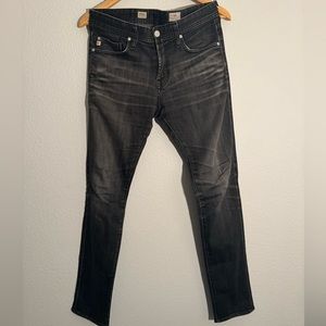 Vintage AG Jeans Dylan Skinny Black Washed size 29